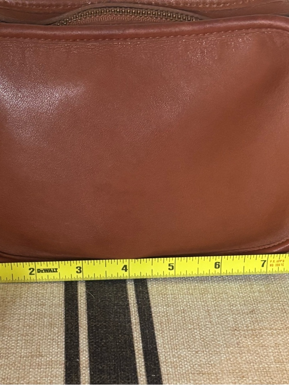 Authenticate vintage coach British tan Carnival #9925 - Picture 14 of 15